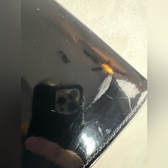 Vintage Patent leather envelope purse - Picture 10 of 12